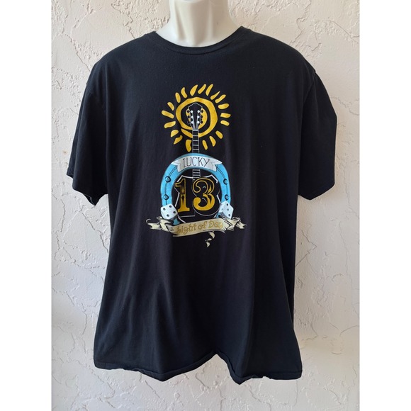 Other - Lucky 13‎ Light of Day 2013 Concert Tour T-Shirt Asbury Park NJ Rock Music Tee